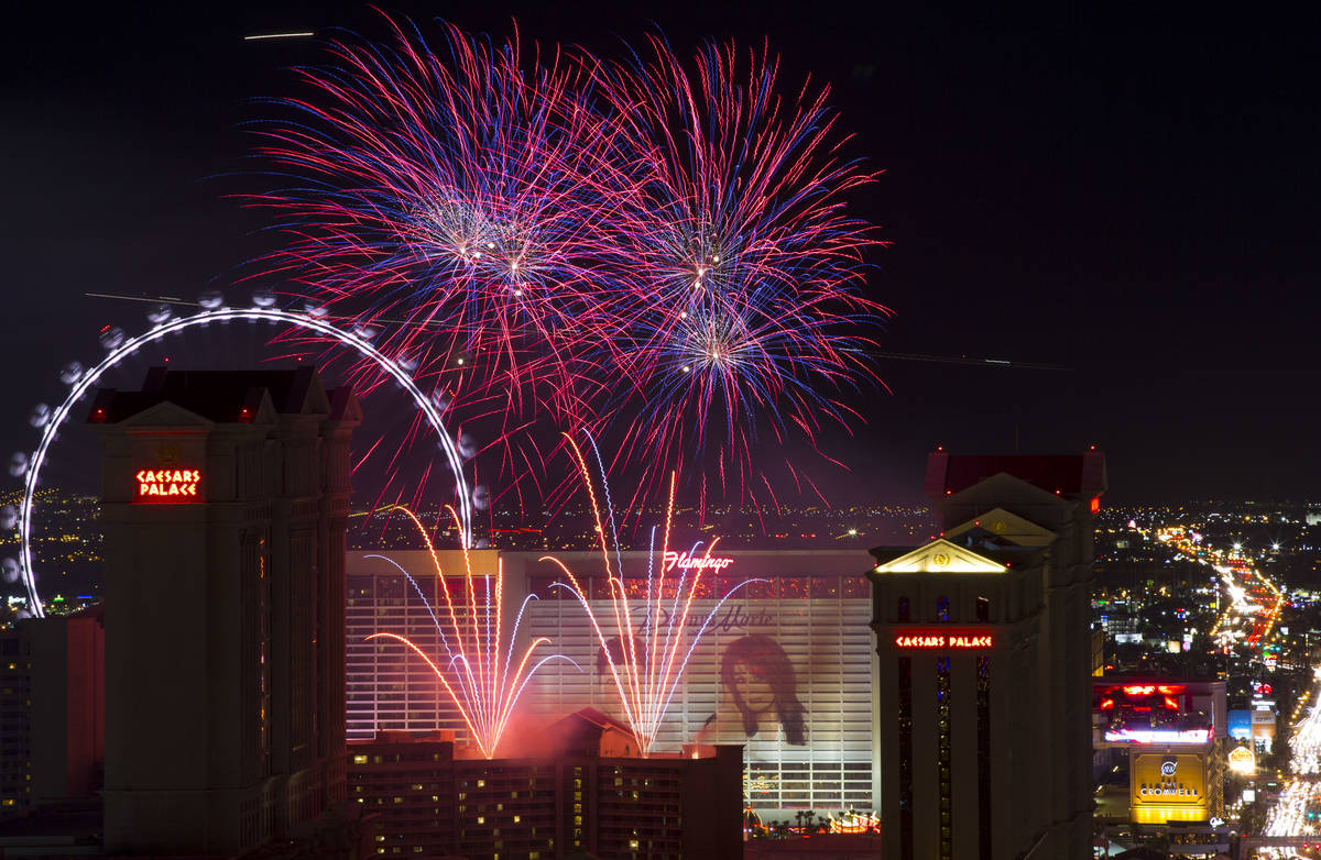 Vísperas de Año Nuevo en Las Vegas: Guía de fuegos artificiales, conciertos  y fiestas