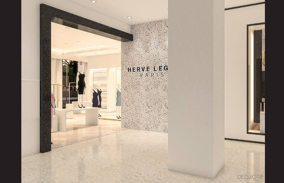Las tiendas de marcas exclusivas como la de Herve Lerge Paris. [Foto cortesía, vía Megan Blai ...