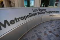 Metropolitan Police Department (Bizuayehu Tesfaye/Las Vegas Review-Journal) @bizutesfaye