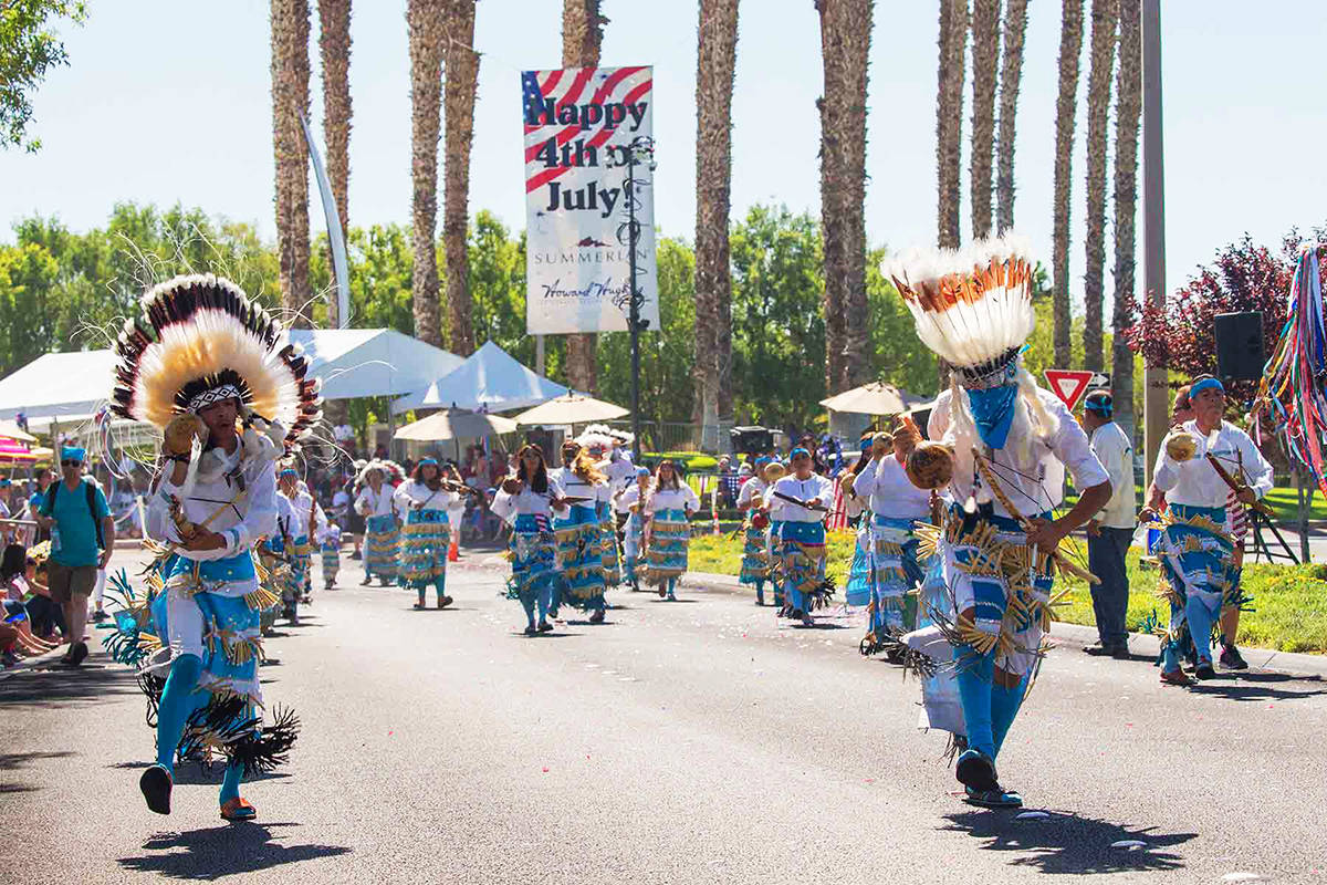 El tradicional Desfile Patrótico de Summerlin cumple 27 años de realizarse de manera ininterr ...