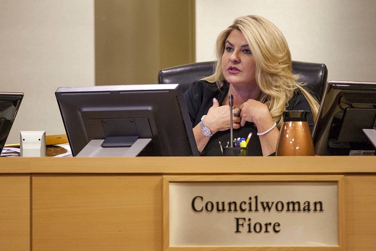 La concejal Michelle Fiore. (Las Vegas Review-Journal)