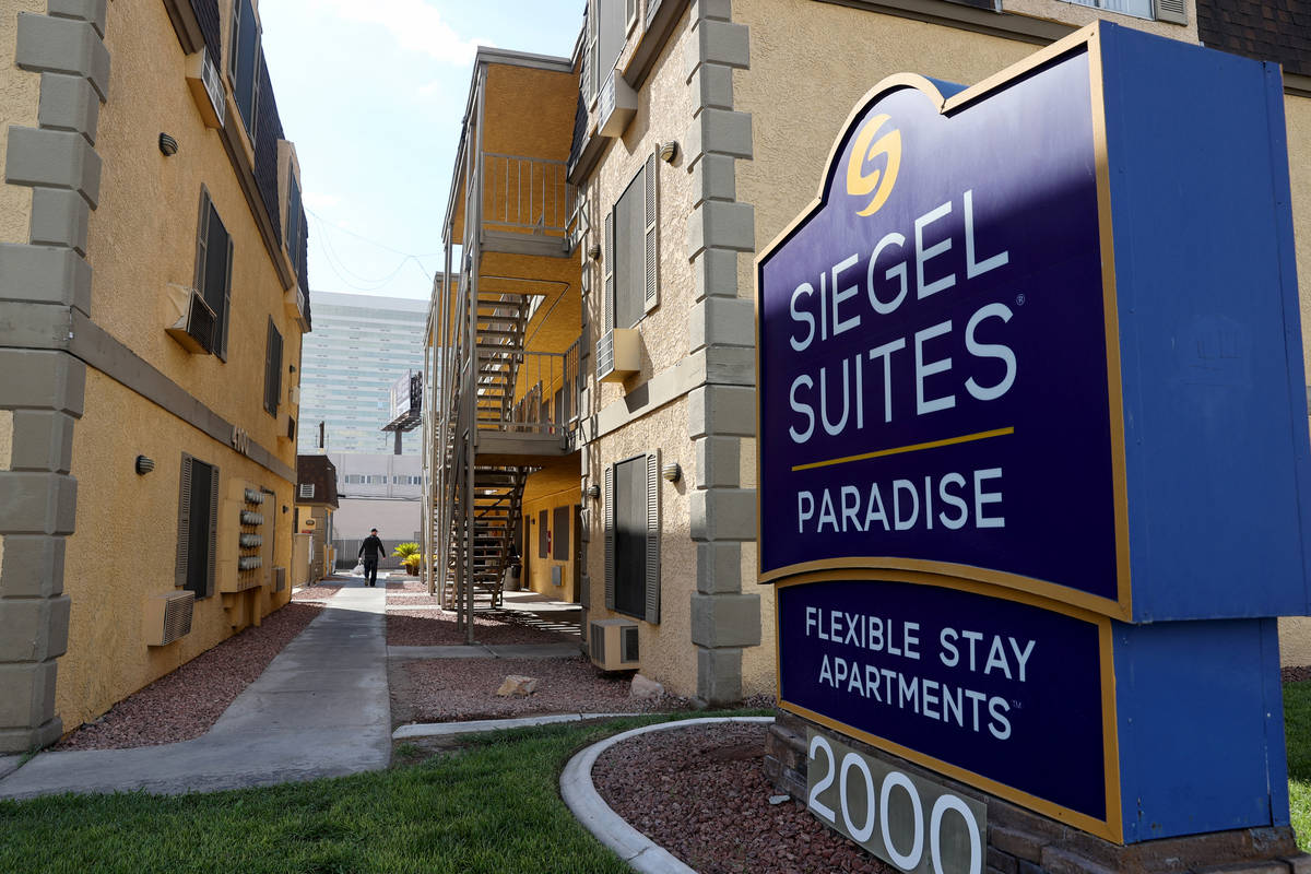 Siegel Suites Paradise en Las Vegas el martes, 20 de julio de 2021. (K.M. Cannon/Las Vegas Revi ...