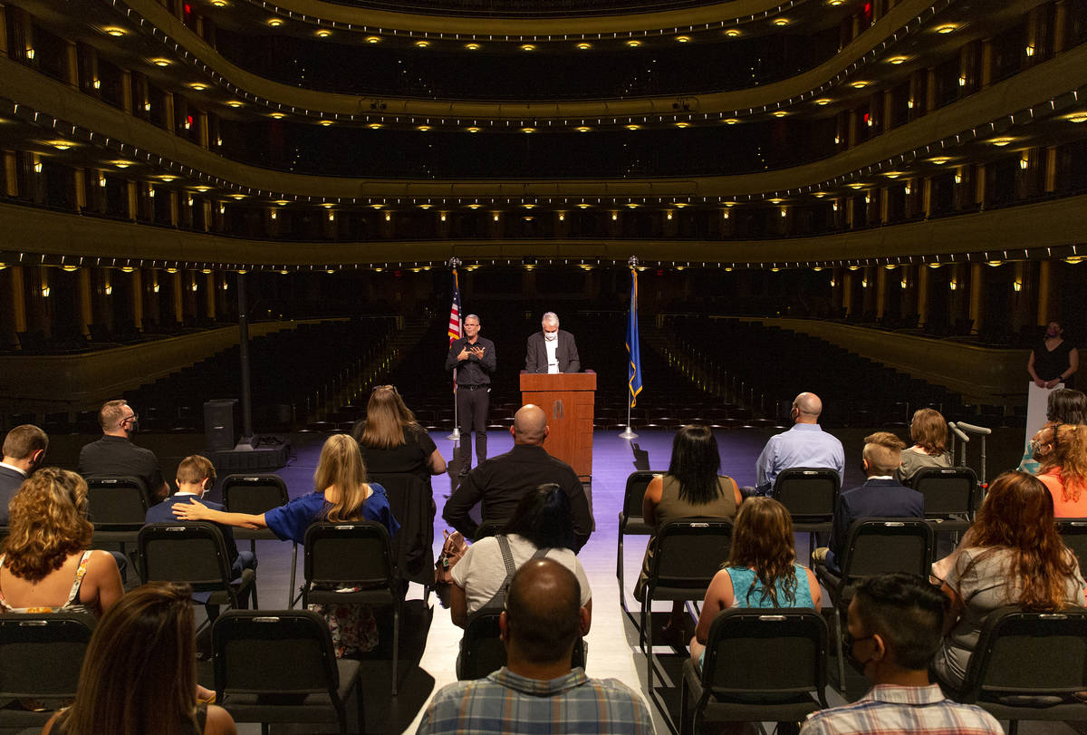 El gobernador Steve Sisolak e Immunize Nevada anuncian los ganadores de la tercera ronda de "Va ...