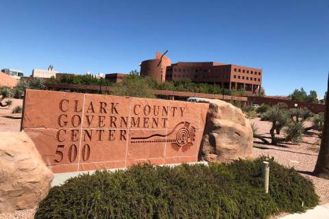 Centro de Gobierno del Condado Clark (Las Vegas Review-Journal).