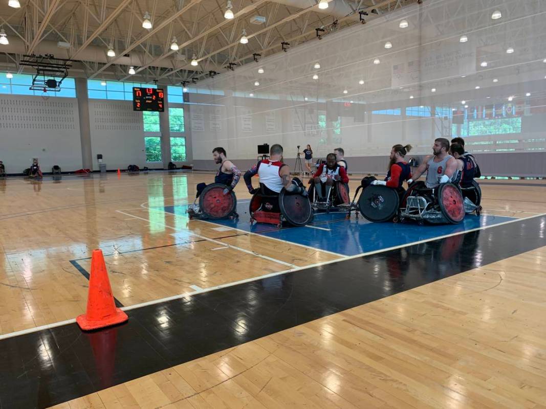 El equipo de rugby en silla de ruedas de Estados Unidos participará en los Juegos Paralímpico ...