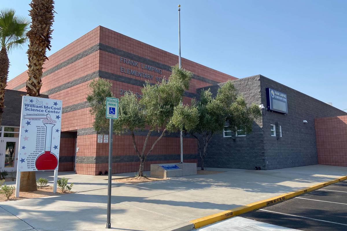Lamping Elementary School en Henderson (Michael Quine/Las Vegas Review-Journal).