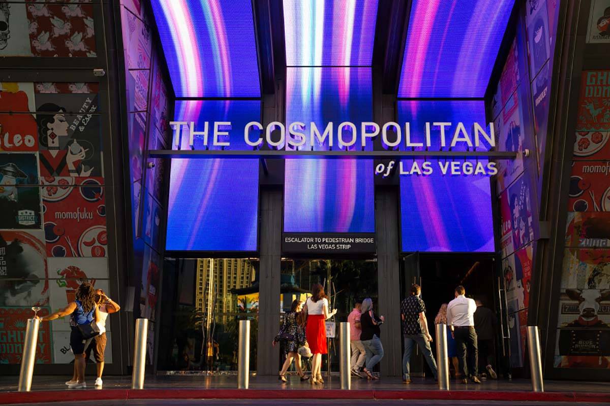 El Cosmopolitan of Las Vegas el miércoles 9 de junio de 2021 en Las Vegas. El inmueble del Str ...