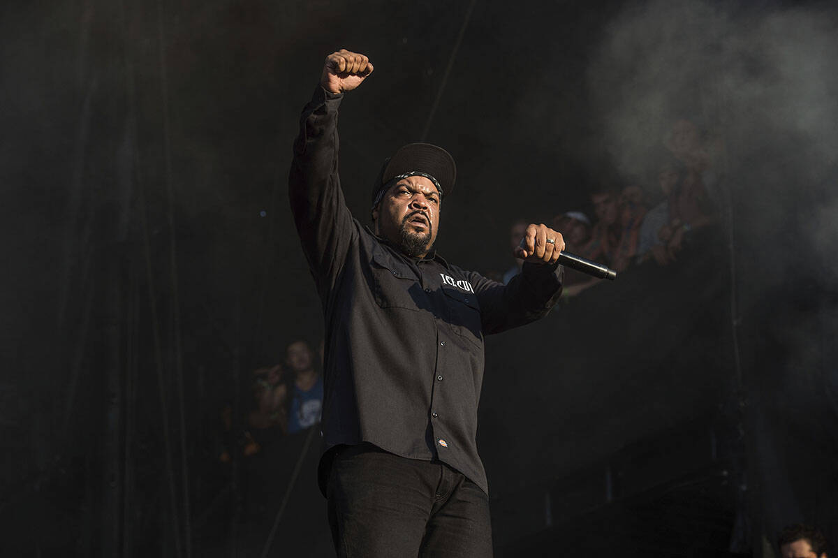 Ice Cube actúa en el Austin City Limits Music Festival el 14 de octubre de 2017, en Austin, Te ...