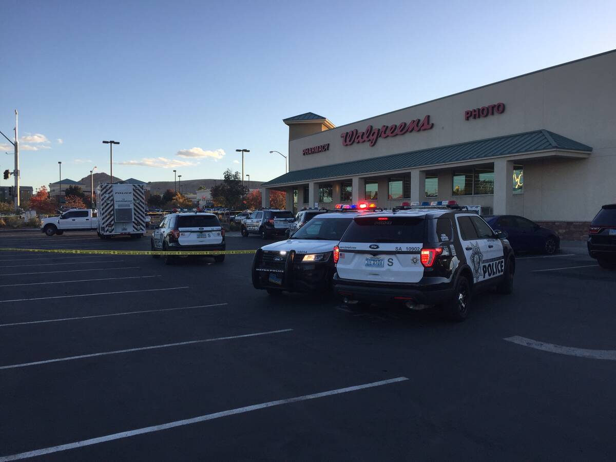 La policía de Las Vegas investiga la muerte de un hombre que fue detenido el lunes 18 de octub ...