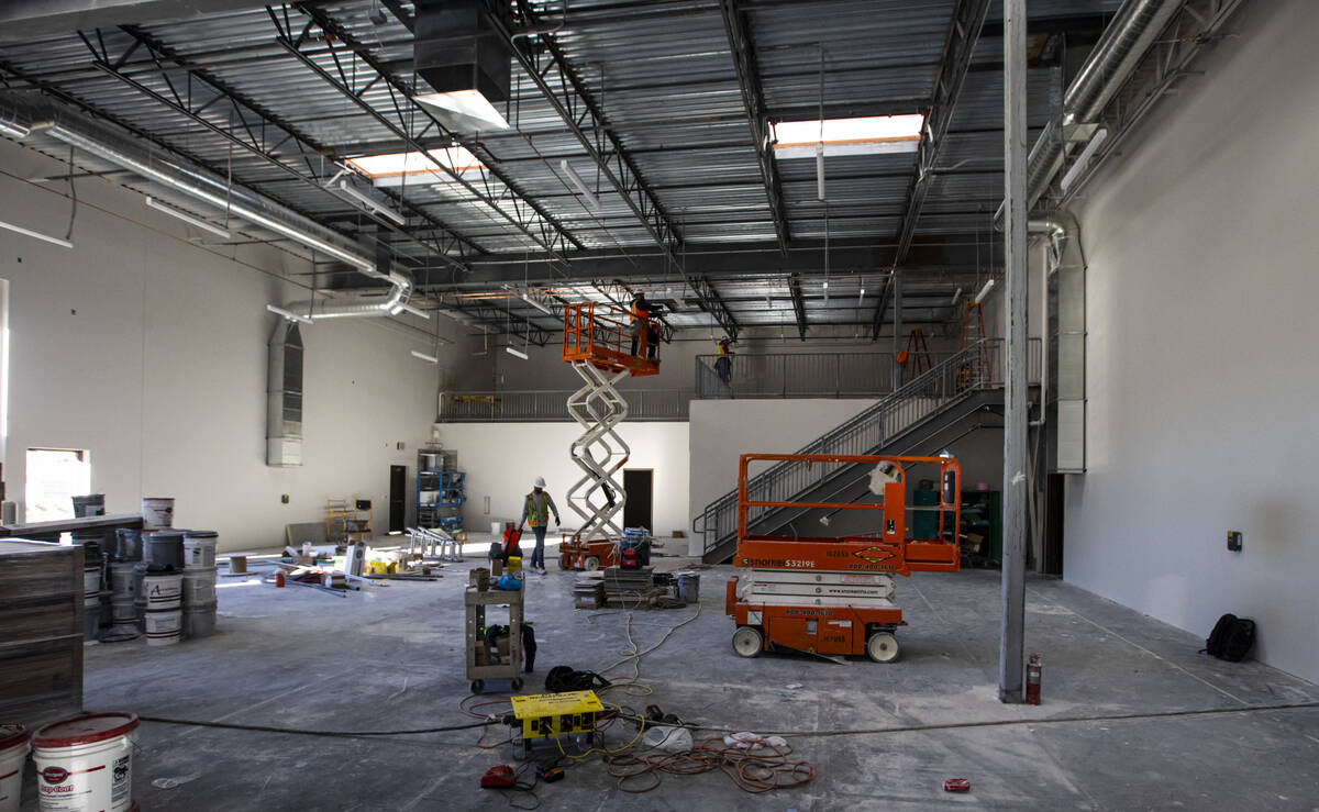 La construcción continúa en el Reality Based Training Center para los primeros auxilios en La ...
