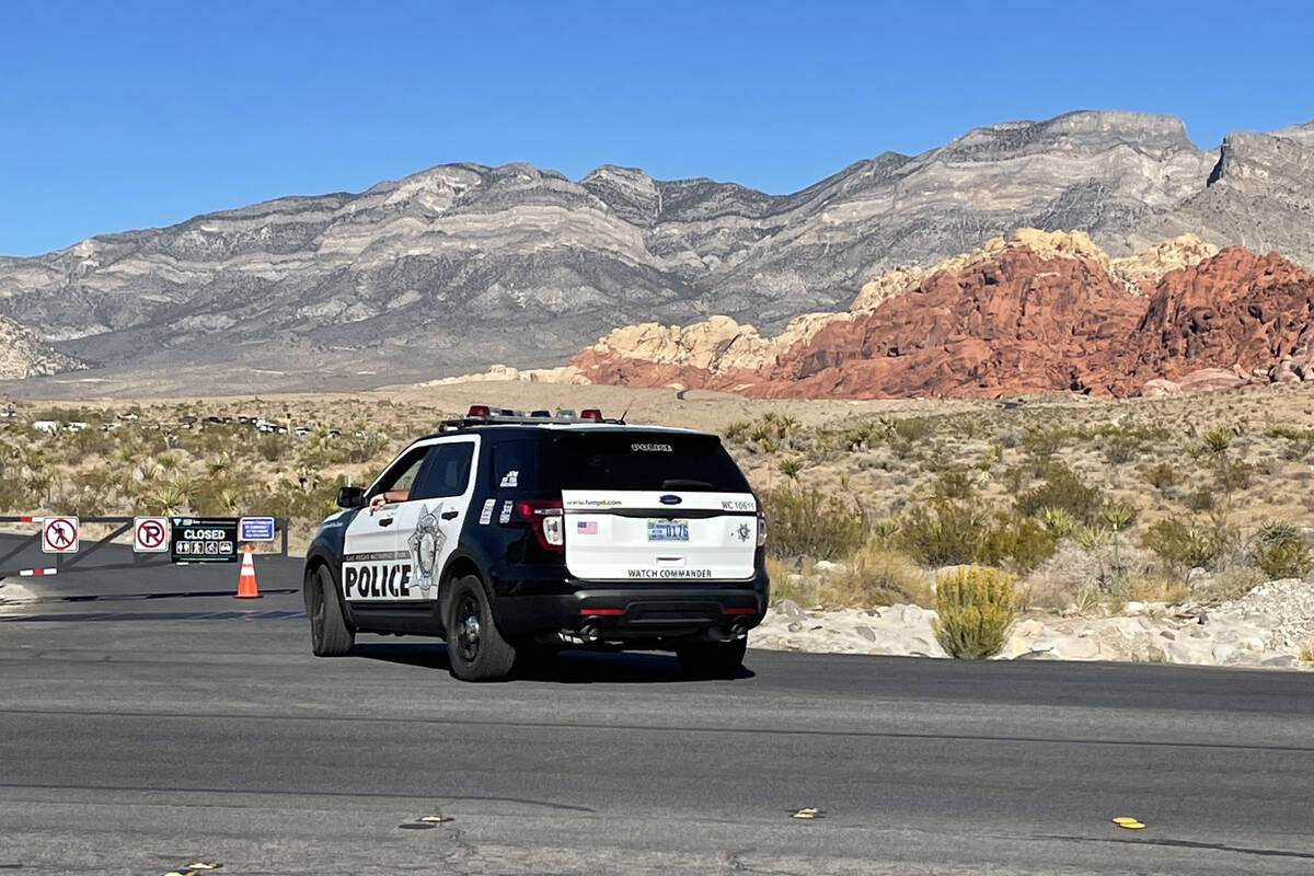 La policía investiga un tiroteo con participación de agentes de la Nevada Highway Patrol en R ...