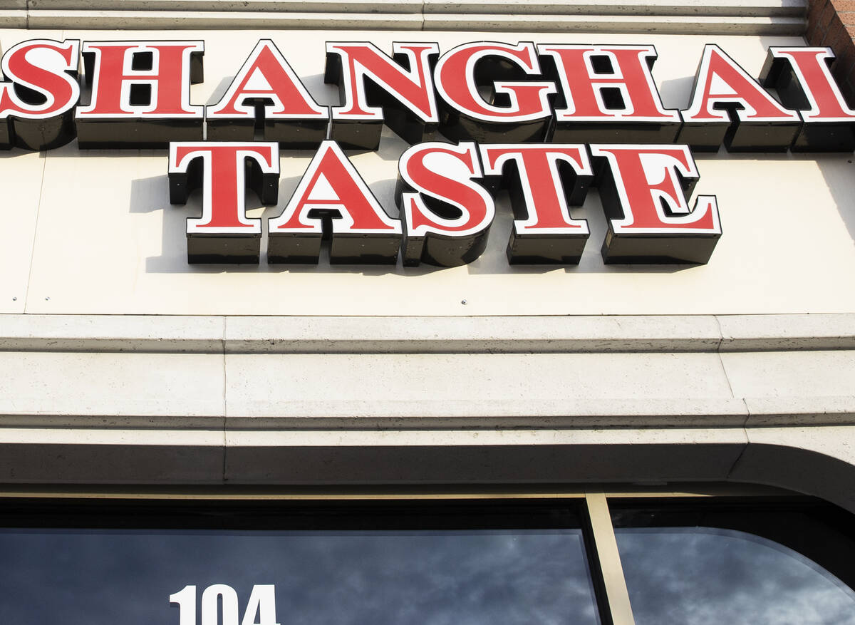 Shanghai Taste en 4255 Spring Mountain Road en China Town se ve el lunes, 20 de diciembre de 20 ...