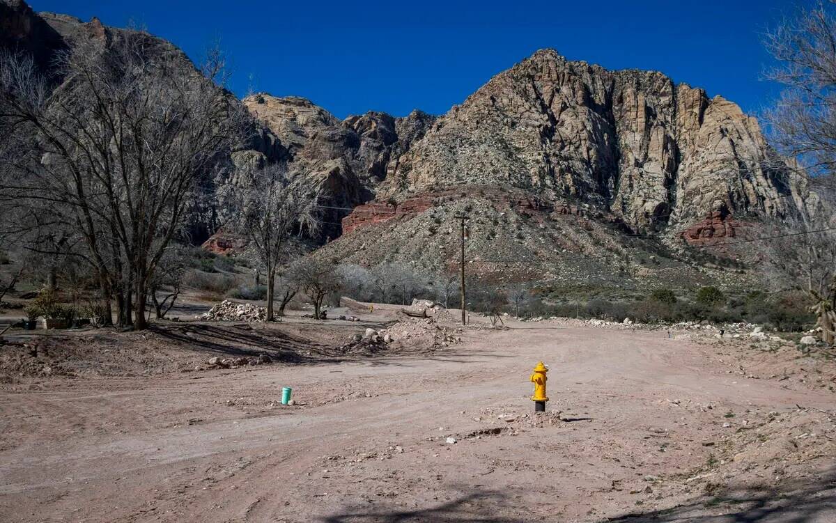 Las líneas de agua ya están colocadas para The Reserve at Red Rock Canyon, una comunidad de v ...