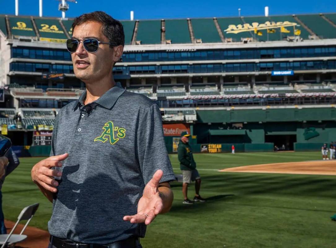 El presidente de los Oakland A's, Dave Kaval, habla sobre el estado actual del equipo, su ubica ...