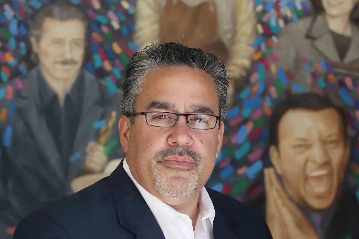Peter Guzmán, presidente de la Cámara de Comercio Latina. (Las Vegas Review-Journal)