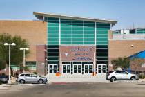 Legacy High School en North Las Vegas. (Rachel Aston/Las Vegas Review-Journal) @rookie__rae