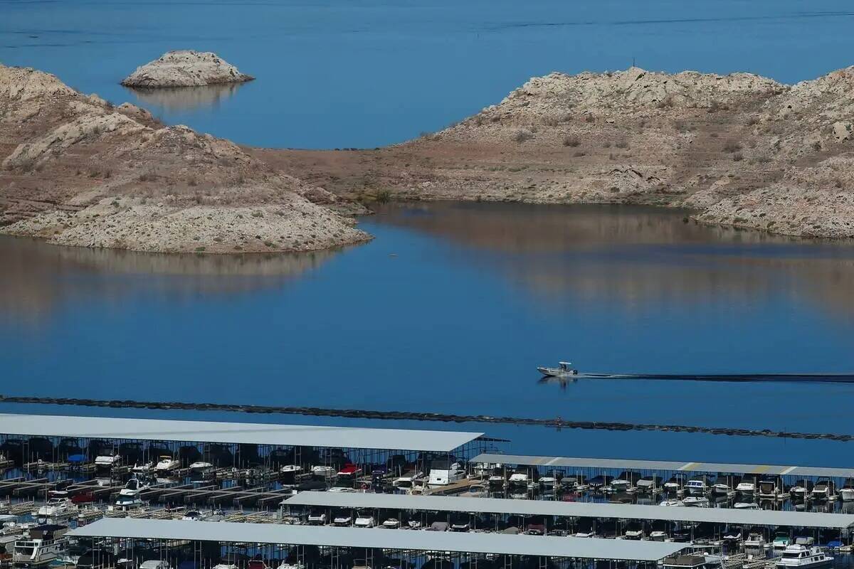 Puerto de Hemenway en el Área Recreativa Nacional del Lago Mead (Chase Stevens/Las Vegas Revie ...