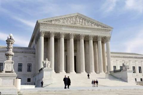 El edificio de la Corte Suprema de Estados Unidos en Washington. (AP Photo/J. Scott Applewhite, ...