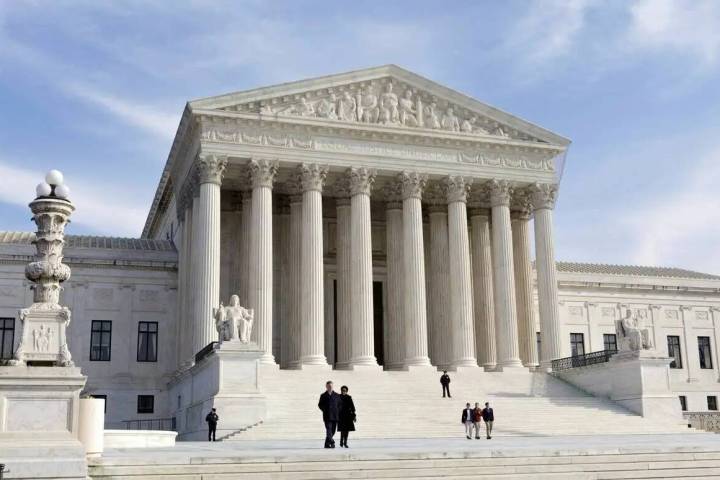Archivo.- El edificio de la Corte Suprema de Estados Unidos en Washington. [Foto J. Scott Apple ...