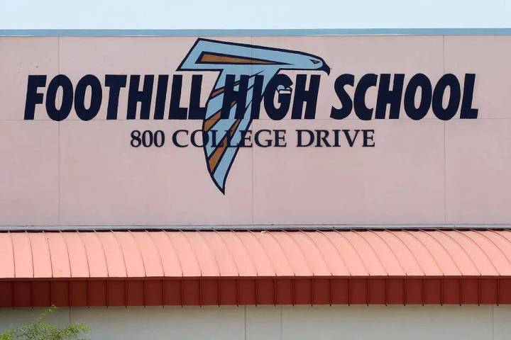 Foothill High School en Henderson (Bizuayehu Tesfaye/Las Vegas Review-Journal) @bizutesfaye