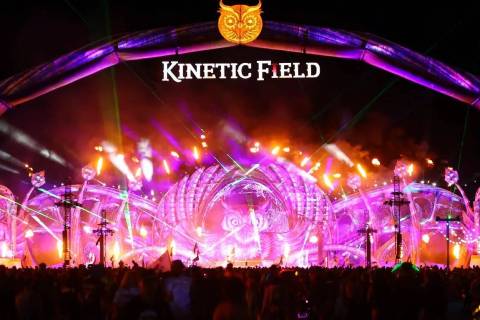 Kygo se presenta en el escenario Kinetic Field durante el último día del Electric Daisy Carni ...