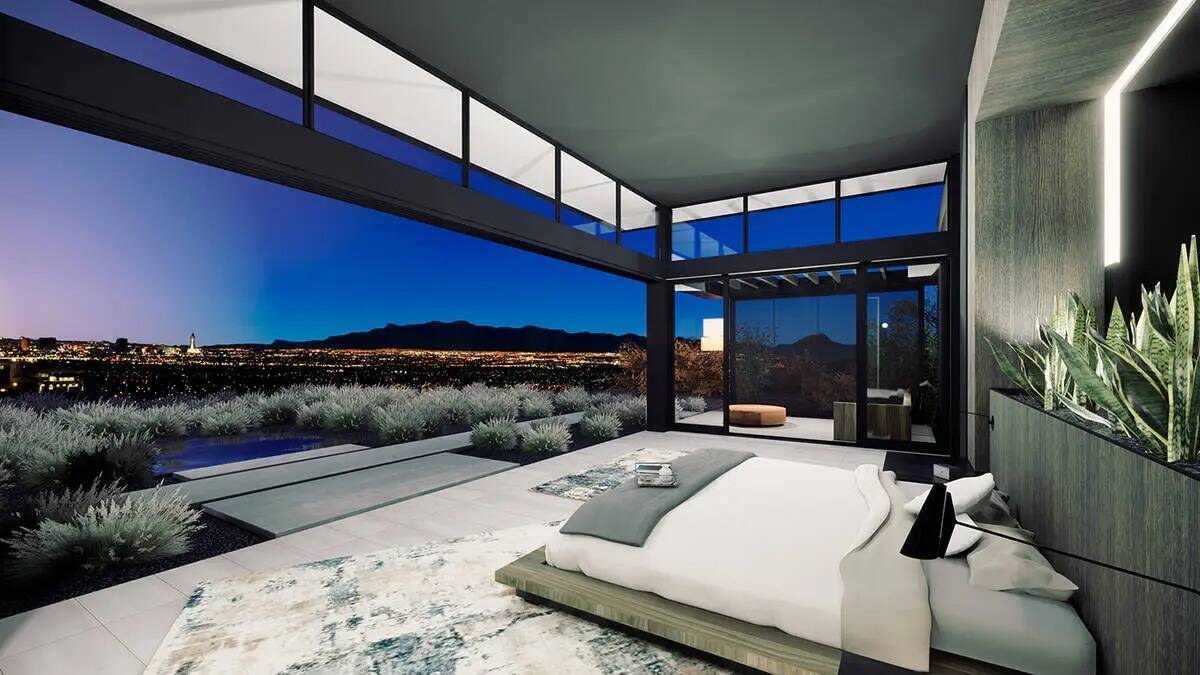 La casa tendrá el aspecto moderno característico de Blue Heron con espacios interiores y exte ...