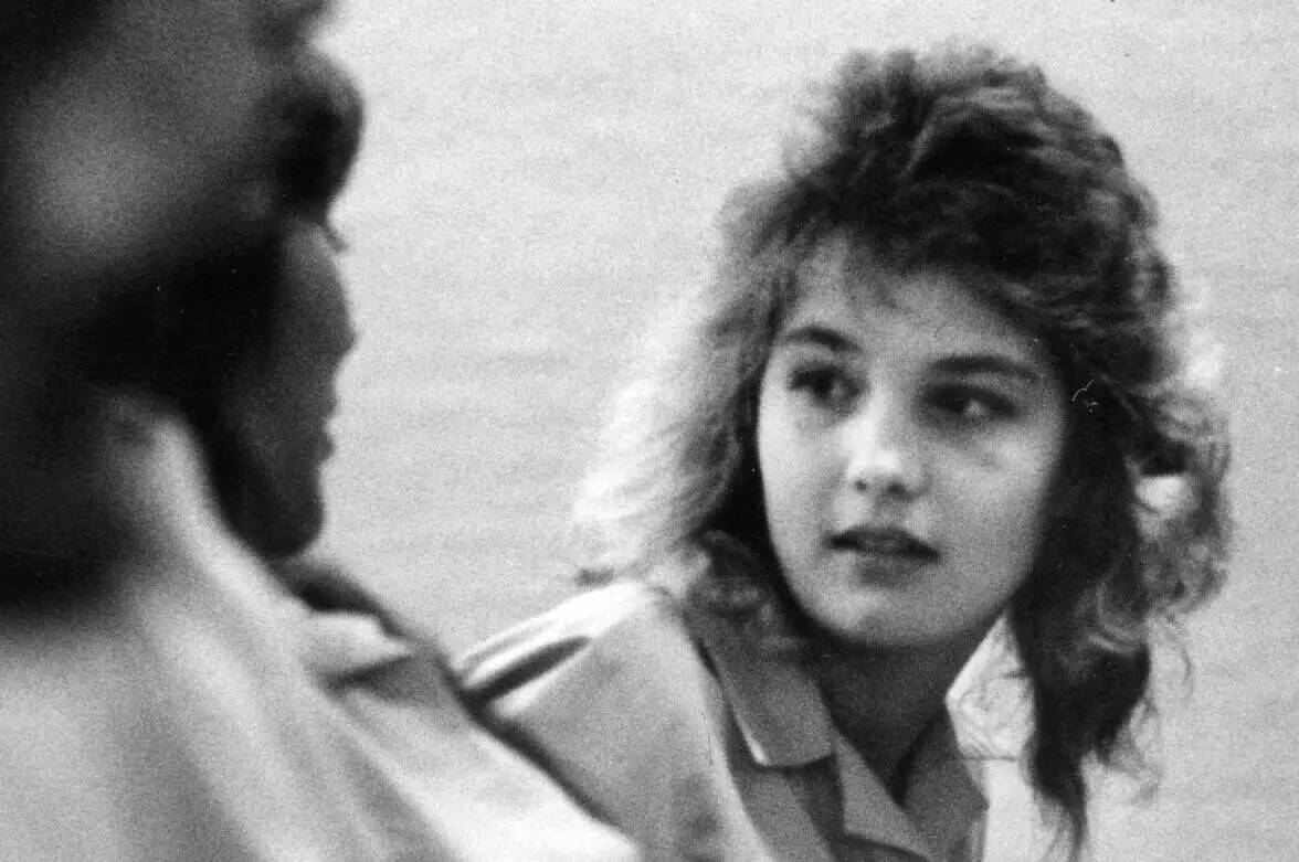 Sandy Shaw comparece ante el Tribunal de Distrito del Condado Clark en noviembre de 1986. (Las ...