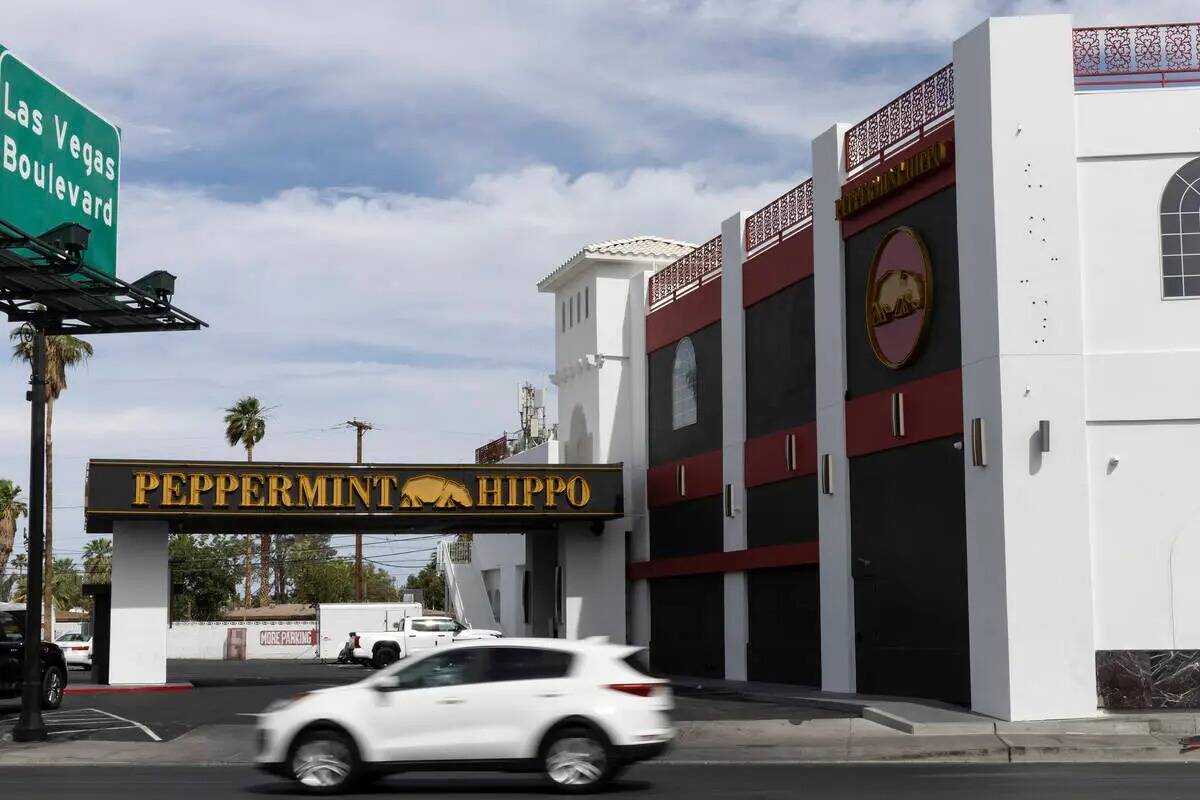 Peppermint Hippo Las Vegas el viernes 27 de mayo de 2022, en Las Vegas. (Ellen Schmidt/Las Vega ...