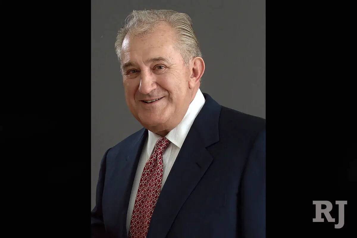 Donald Louis Carano, fundador de Eldorado Resorts Inc. murió el martes a los 85 años. (Elorad ...