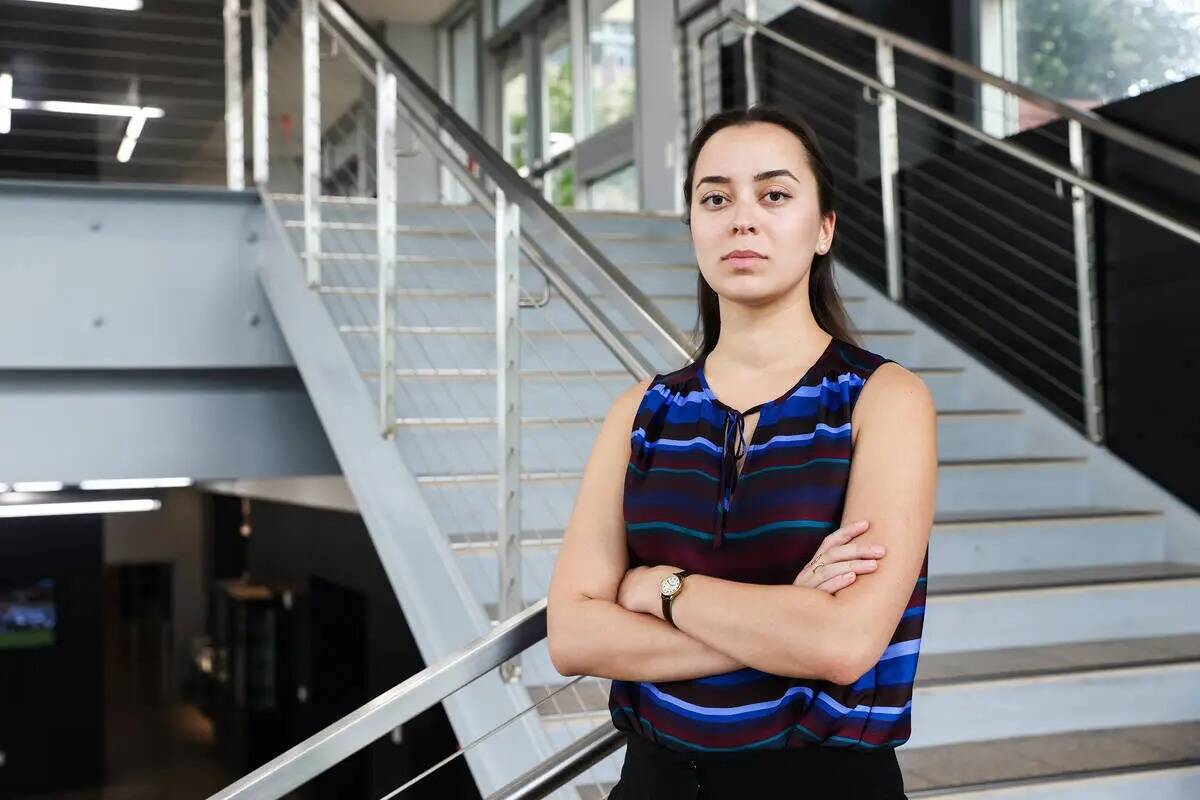 Mary Blankenship, investigadora de Brookings Mountain West en la UNLV, en el campus de la UNLV ...