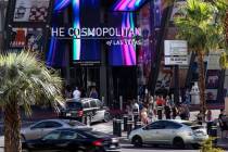 Cosmopolitan Las Vegas el jueves 21 de julio de 2022, en Las Vegas. (Ellen Schmidt/Las Vegas Re ...