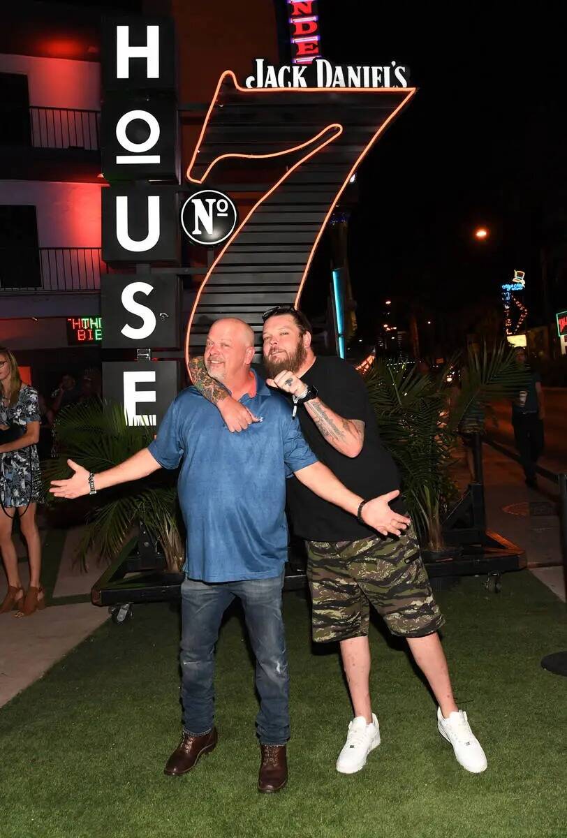Rick y Corey Harrison asisten a la fiesta de Jack Daniel's House No. 7 el 6 de julio de 2019 en ...