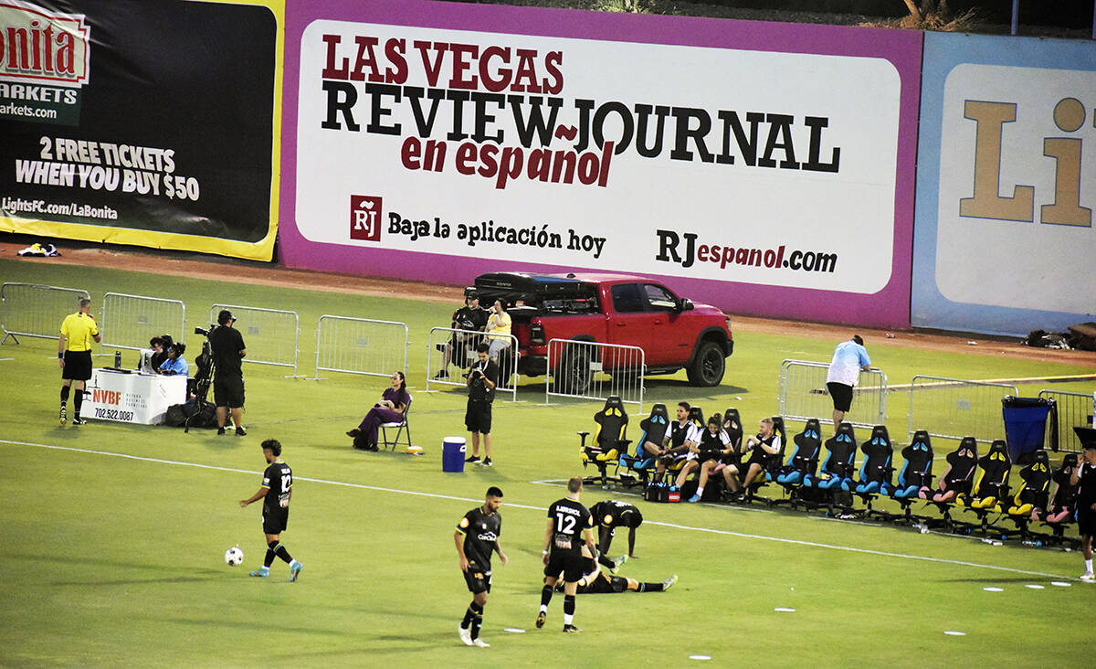 Las Vegas Review-Journal en Español tiene un nuevo espectacular en el estadio; es el primer ju ...