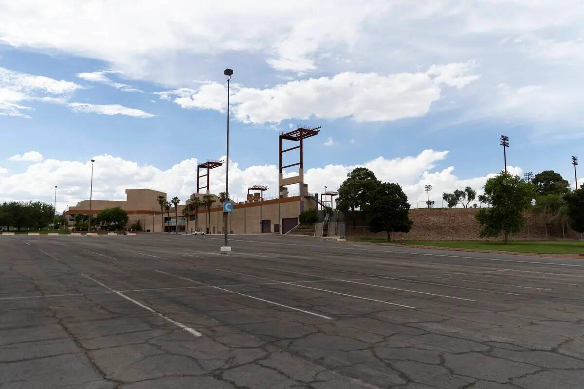 El exterior del complejo Cashman Center en Las Vegas, el lunes 1º de agosto de 2022. (Erik Ver ...