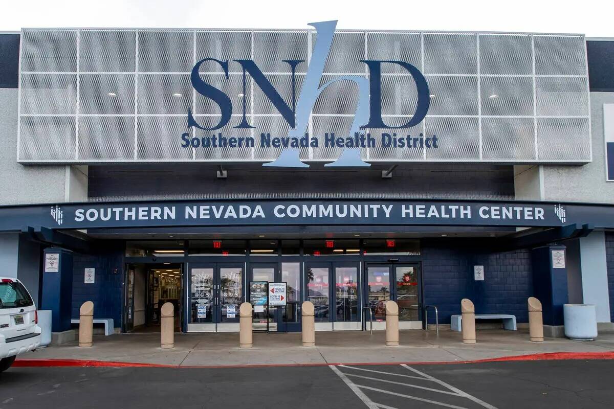 Distrito de Salud del Sur de Nevada (L.E. Baskow/Las Vegas Review-Journal)