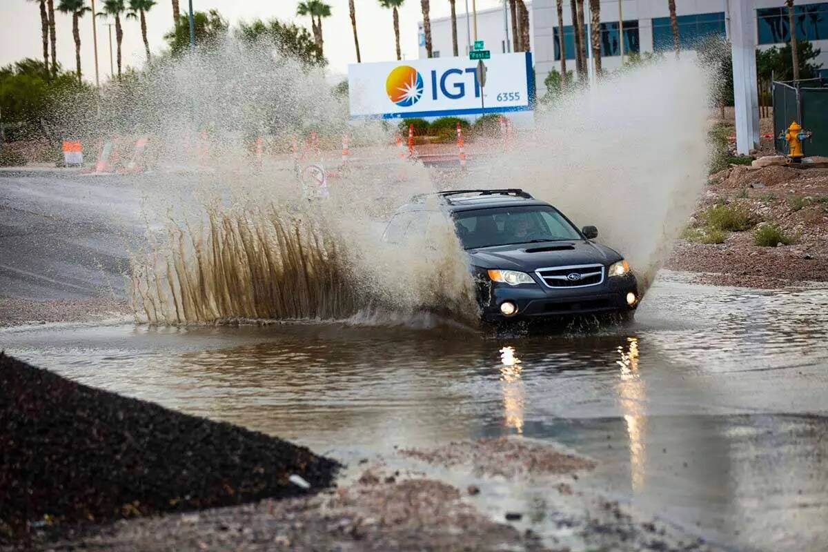 Se espera que las condiciones monzónicas vuelvan al valle de Las Vegas esta semana, según el ...