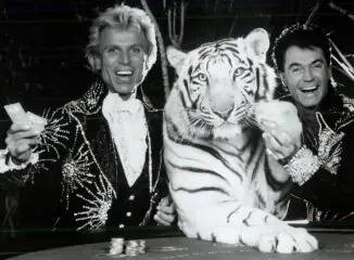Siegfried y Roy en Tropicana en mayo de 1985. (Archivo de Las Vegas Review-Journal)