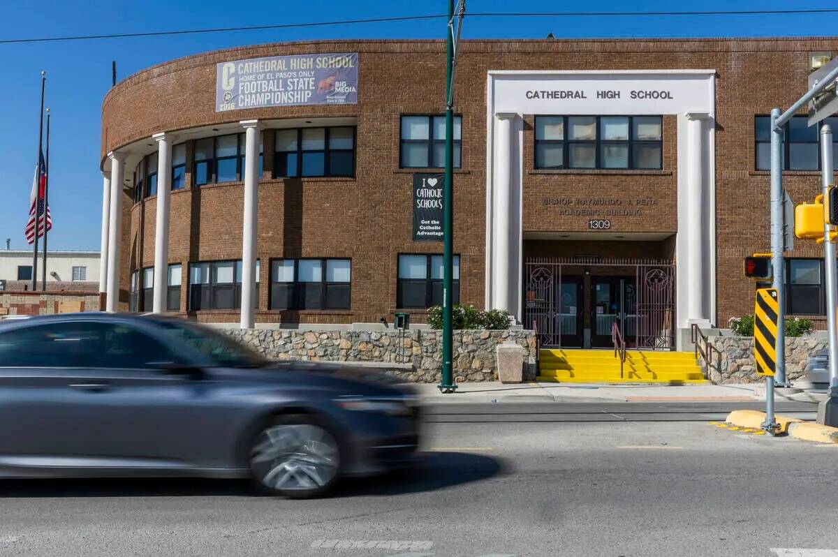 Cathedral High School, a la que asistió Robert Telles, el jueves 15 de septiembre de 2022, en ...