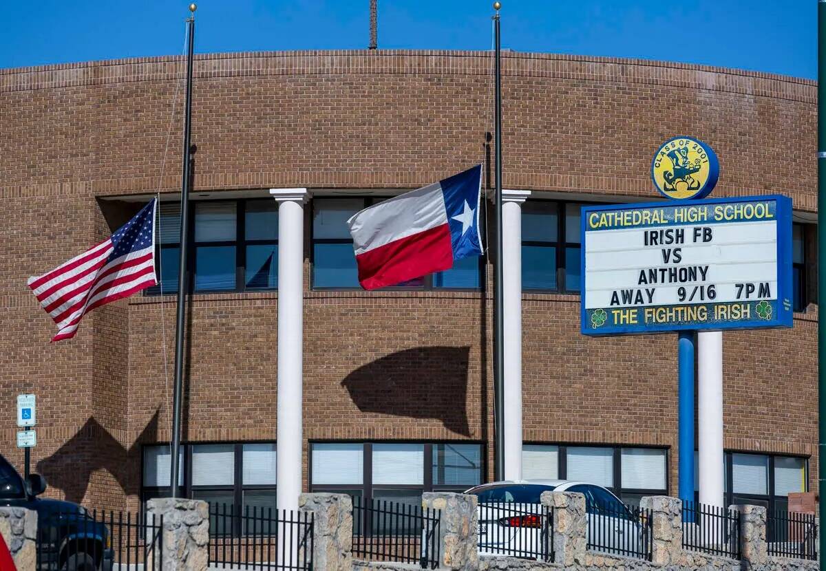 Cathedral High School, a la que asistió Robert Telles, el jueves 15 de septiembre de 2022, en ...