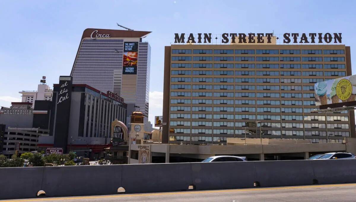 El centro de Las Vegas visto desde la U.S. Highway 93, el miércoles 14 de septiembre de 2022. ...