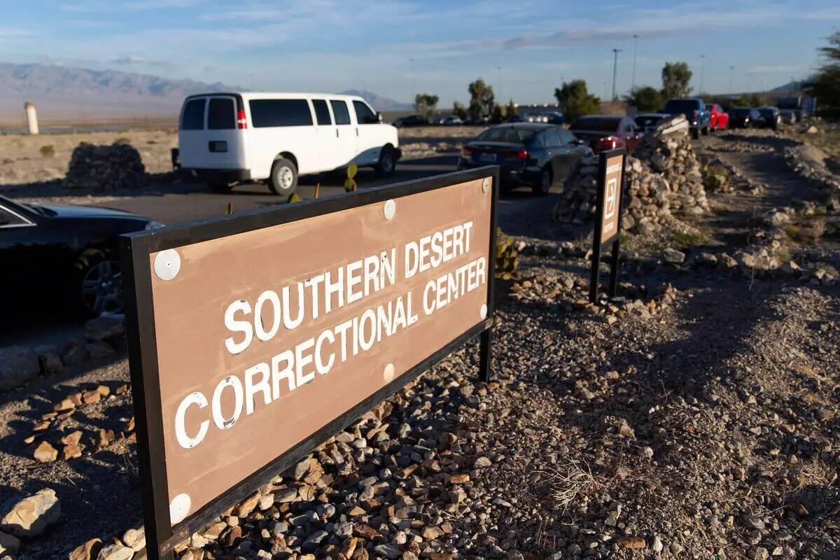 El Southern Desert Correctional Center el miércoles 8 de diciembre de 2021, en Indian Springs, ...