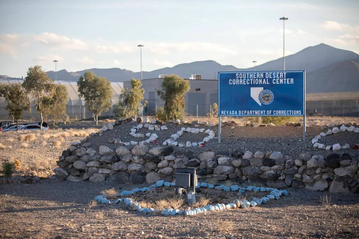 El Southern Desert Correctional Center el miércoles 8 de diciembre de 2021, en Indian Springs, ...