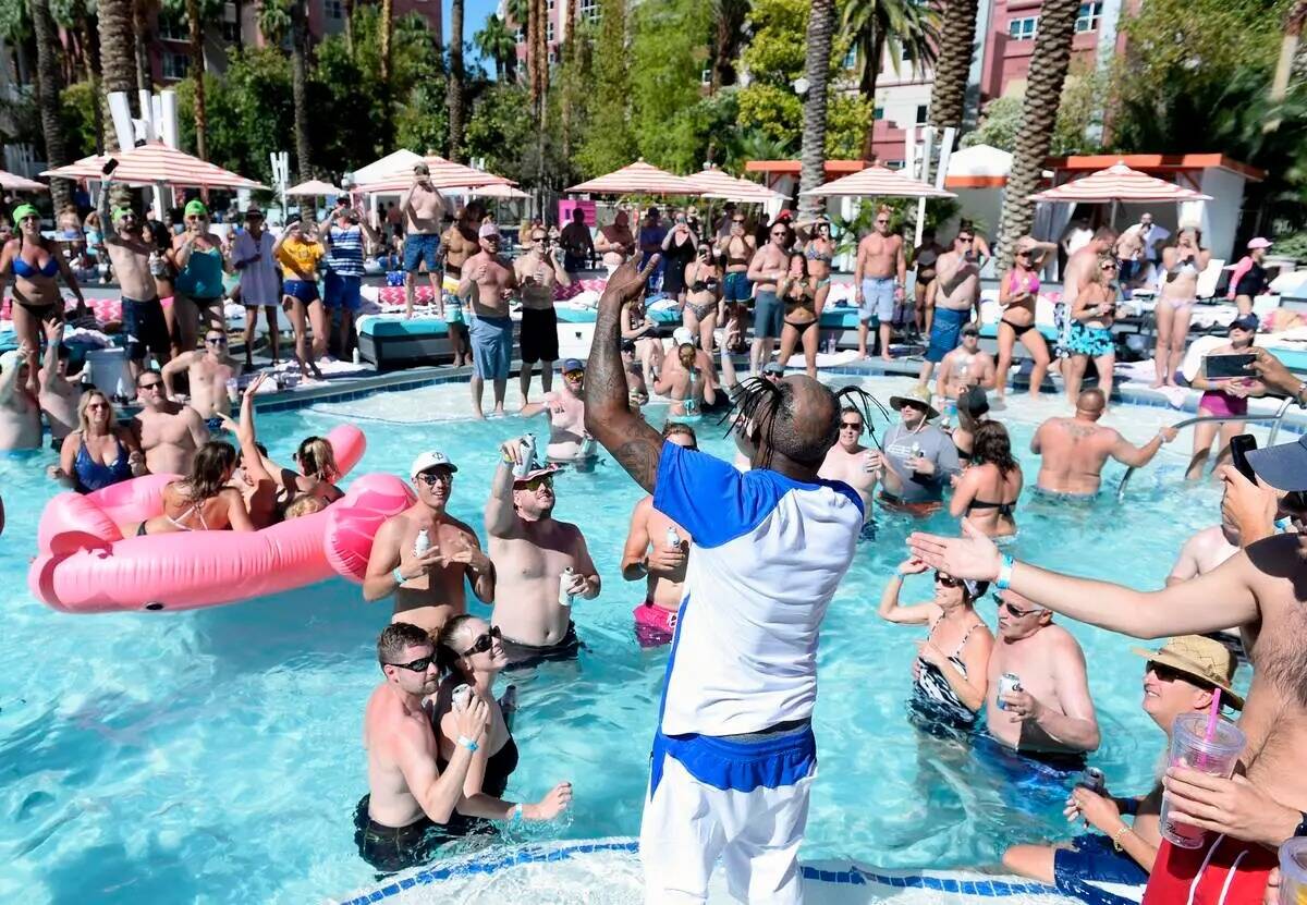 Coolio se presenta en Go Pool en Flamingo Las Vegas el viernes 26 de mayo de 2017 (Bryan Steffy)
