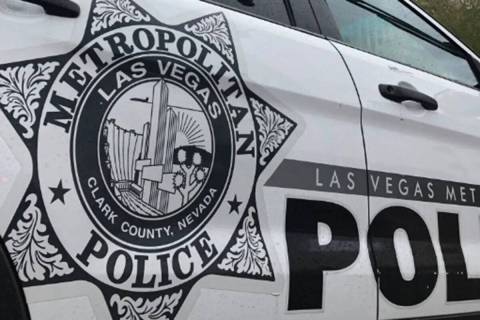 Vehículo de la Policía Metropolitana de Las Vegas. (Las Vegas Review-Journal)