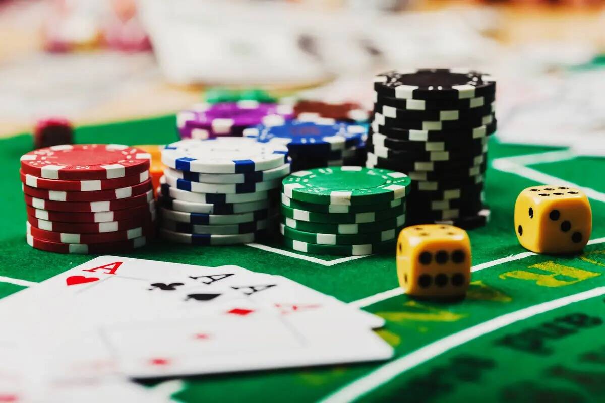 Fichas de póker en una mesa de casino. (Getty Images)