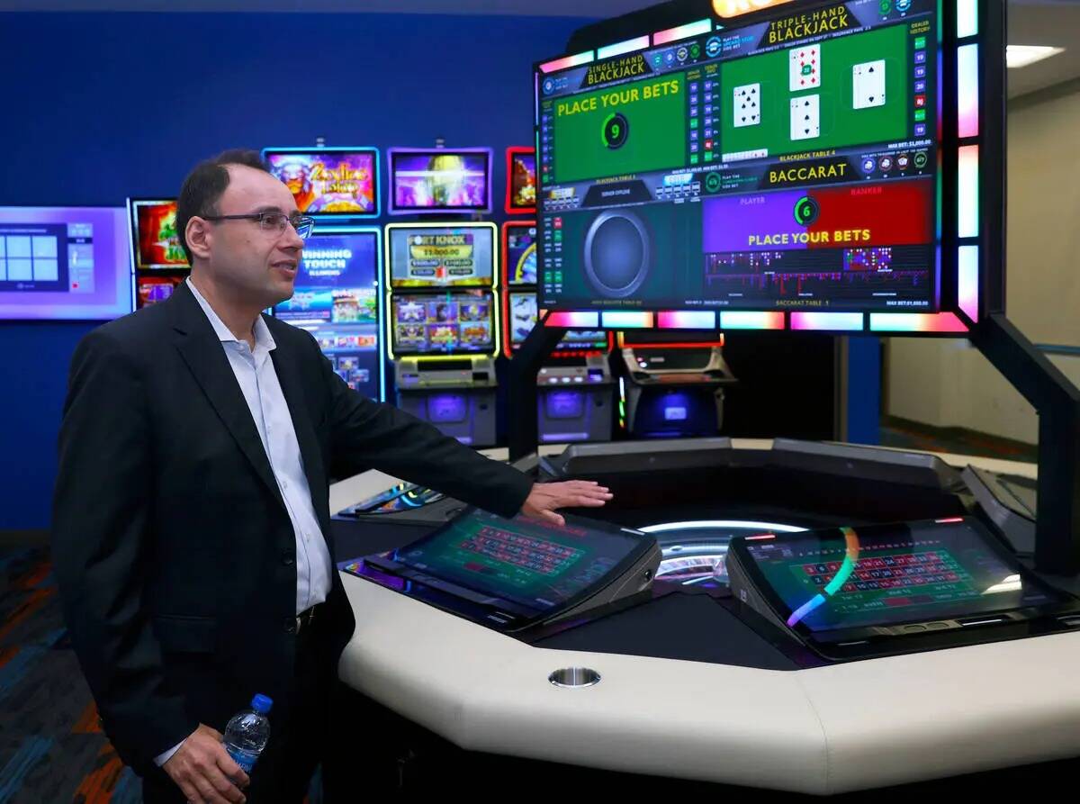 Nick Khin, director de operaciones de juego de IGT, habla sobre la tecnología de apuestas depo ...