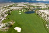 Coyote Springs Golf Club se ve cerca de la intersección de U.S. 93 y State Route 168 el miérc ...