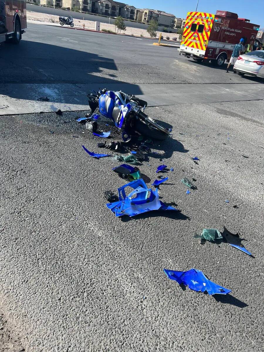 Un motociclista murió en un accidente cerca de North 5th Street y Rome Boulevard alrededor de ...