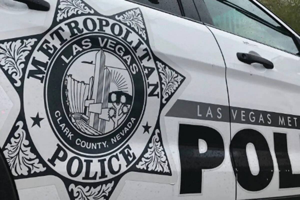 Auto de la Policía Metropolitana de Las Vegas (Las Vegas Review-Journal)