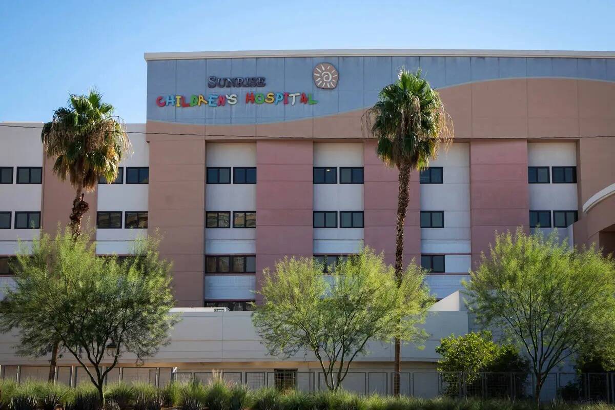 Sunrise Children’s Hospital el viernes 21 de octubre de 2022, en Las Vegas. Tres casos de Can ...